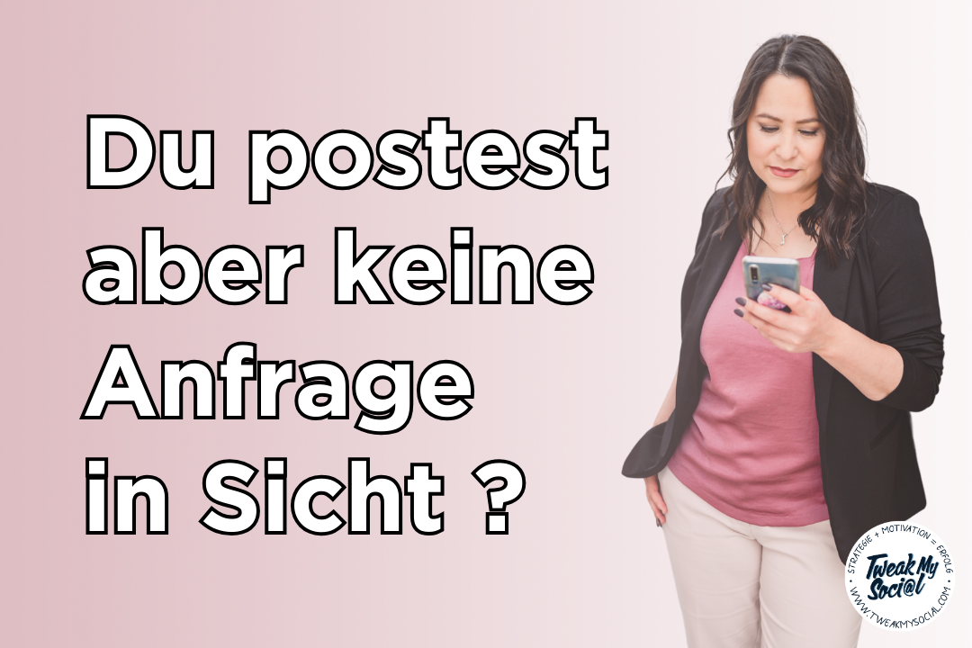 Martina-Rathke-TweakMySocial-Webseite_1_ Du postest aber keine Anfrage in Sicht?